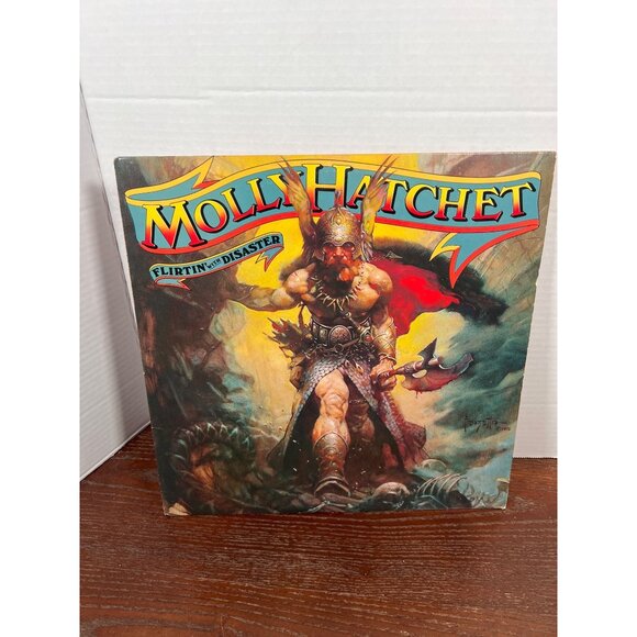 Molly Hatchet "Flirtin With Disaster" Vinyl Record LP - Picture 4 of 4